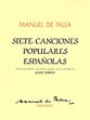 Siete Canciones Populares Espanoles Vocal Solo & Collections sheet music cover